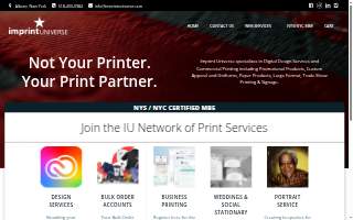 Imprint Universe website