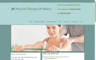 JK Physical Therapy of Albany, PLLC website