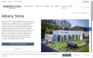 Northeastern Fine Jewelry website