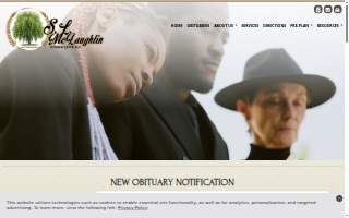 SL Mclaughlin Funeral Home of Albany website