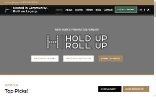 Smoke shop website
