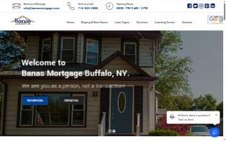 Banas Mortgage Co LTD website