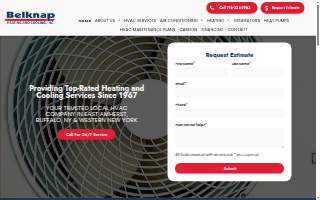 Belknap Heating & Cooling Co, Inc. website