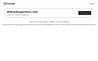 Defense Tax Partners - Tax Attorneys of Amherst website