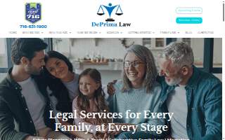 DePrima Law website