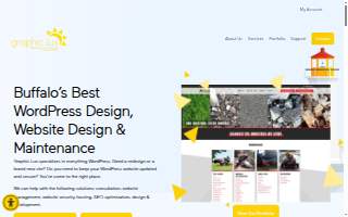 Graphic Lux of Amherst website