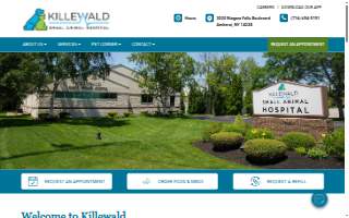 Killewald Small Animal Hospital website