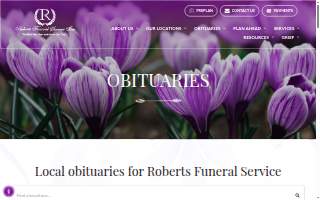 Roberts & Wedekindt Funeral Home website