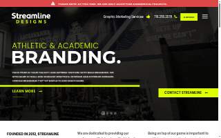 Streamline Designs of Amherst website