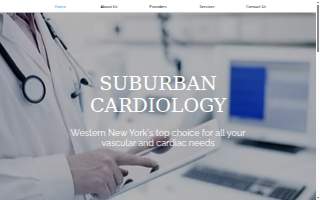 Suburban Cardiology Pc of Amherst website