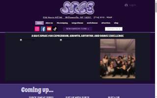 Surge Dance Company of Amherst website