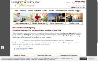 Barnett Agency Inc website