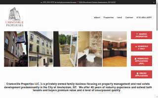 Cranesville Properties website