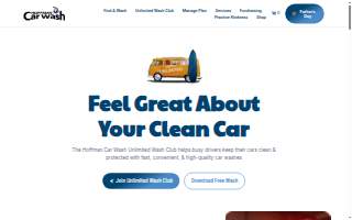 Hoffman Car Wash of Amsterdam website