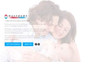 Matthew's Heating and Cooling website