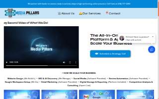 Media Pillars Website Design & Internet Marketing website