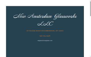 New Amsterdam Glassworks, LLC. website