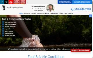 Northeast Foot Care: David Lambarski, DPM website