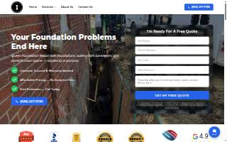 Queen Foundation Repair of Amsterdam website