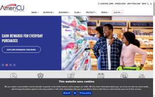 AmeriCU Credit Union of Auburn website