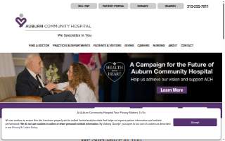 Auburn Community Hospital website