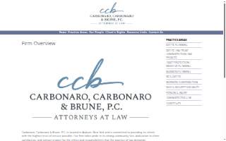 Carbonaro, Carbonaro & Brune, PC website