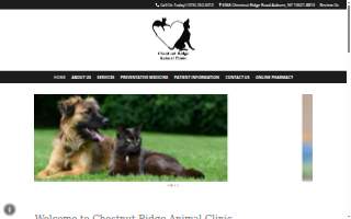 Chestnut Ridge Animal Clinic website