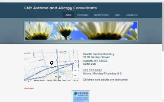 CNY Asthma and Allergy website