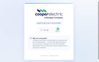 Cooper Electric of Auburn website