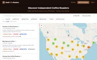 Crow City Roasters Coffee website