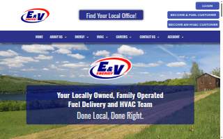 E & V Energy of Auburn website