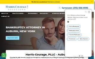 Harris-Courage, PLLC website