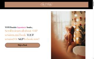 Alli Murphy Boudoir Photography website