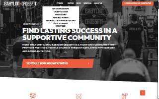 Babylon Crossfit website