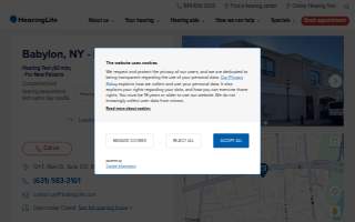 HearingLife of Babylon NY website