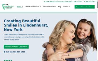 Lindenhurst Orthodontics of Babylon website