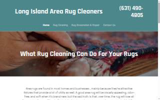 Long Island Area Rug Cleaners website