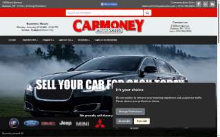 Carmoney Auto Sales We Buy Any Vehicle Running Or Not website
