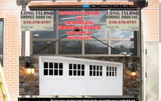 Long Island Garage Door website