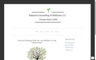 Batavia Counseling & Wellness, LLC website