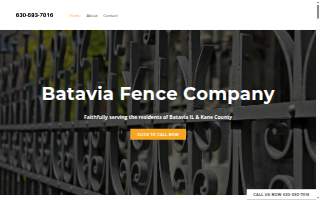 Batavia Fence Company website