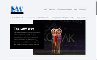 LAW Dance Studio website