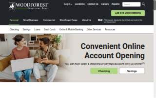 Woodforest Bank of Batavia website