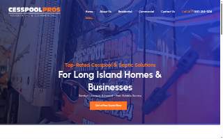 Cesspool Pros & Sewer and Drain Pros of Suffolk & Nassau County website