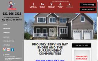 Herber Plumbing & Heating Corp of Bay Shore website