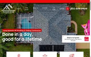 Keenridge Construction Corp. of Bay Shore website