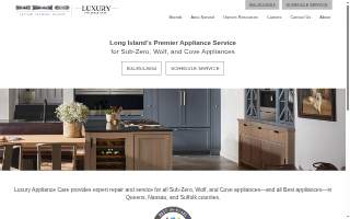 Luxury Appliance Care of Lynbrook website