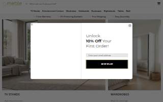 Meble Furniture of Bay Shore website