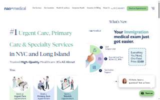 Nao Medical - Bay Shore website