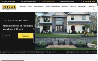 Royal Windows and Doors of Bay Shore website